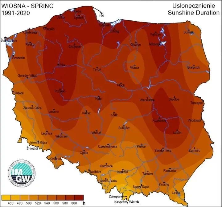 Jak wygląda mapa nasłonecznienia w Polsce? Sprawdź, ile dni słonecznych w każdym miesiącu!