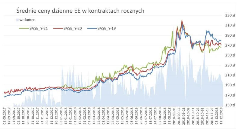 Ceny energii elektrycznej w Polsce