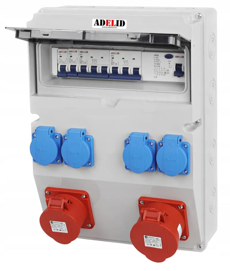 Narzędzia i materiały do skrzynki elektrycznej