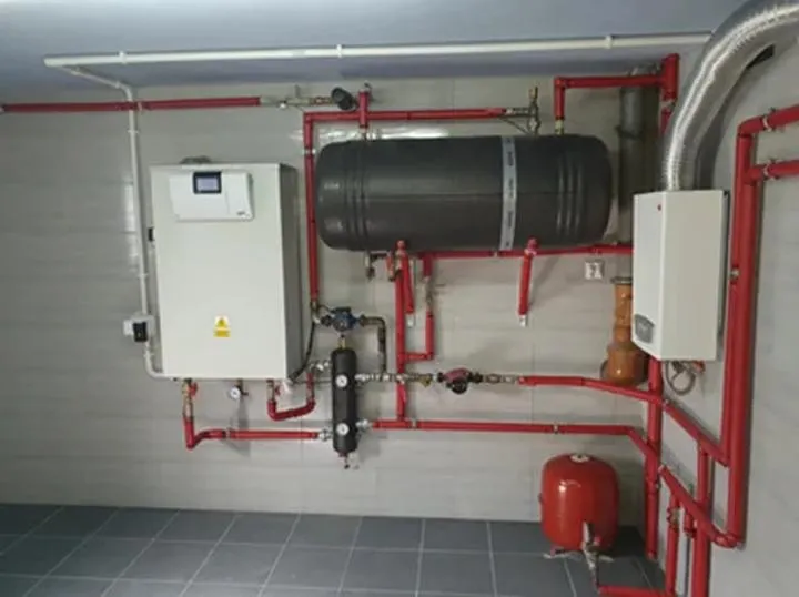 Rozdzielnia elektryczna w kotłowni